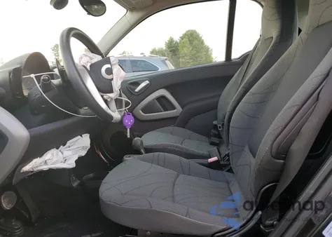 2012 Smart Fortwo Pure z USA, uszkodzony, nr VIN WMEEJ3BA0CK520400